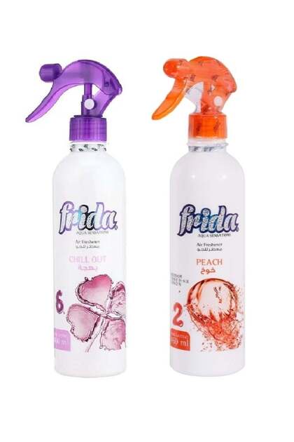 Aqua Sensations Chill Out & Peach Air Freshener 460ml (Pack of 2)