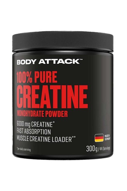 - 100% Pure Creatine Monohydrate 300g