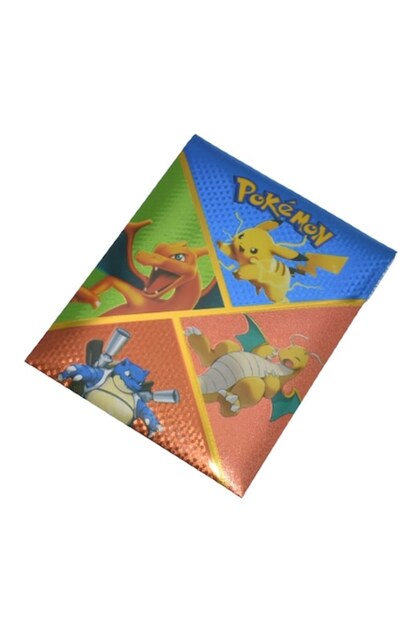 10 cărți de colecție Pokemon multicolore de