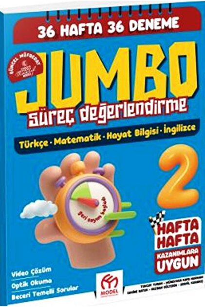 Model Eğitim Yayınları 2.Sınıf Jumbo Hafta Hafta Süreç