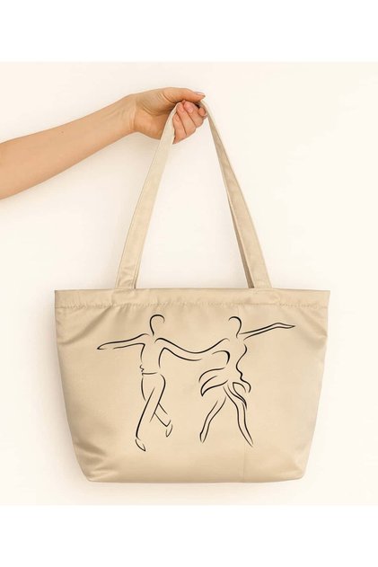 Ritmo Dancer Printed Matte Satin Bag