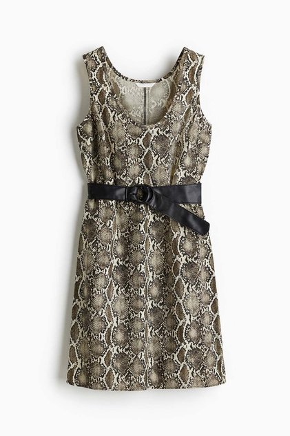 Belted dress