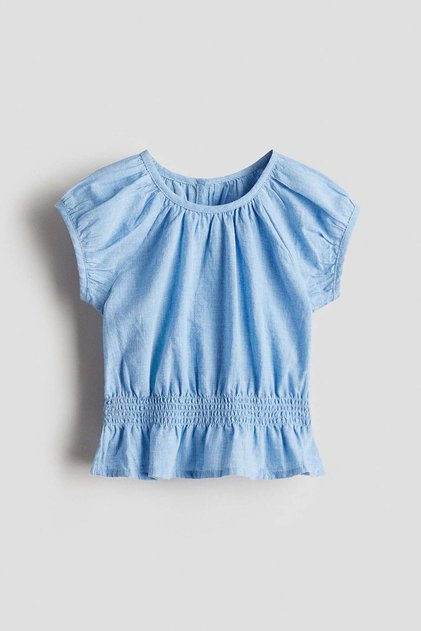 Cotton muslin top