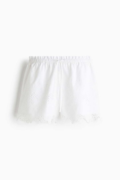 Broderie anglaise shorts