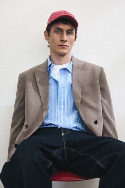 Relaxed Fit Double-breasted jacket