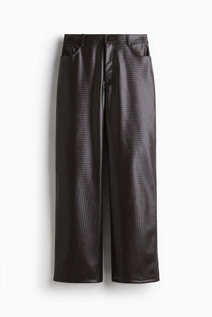 Coated trousers