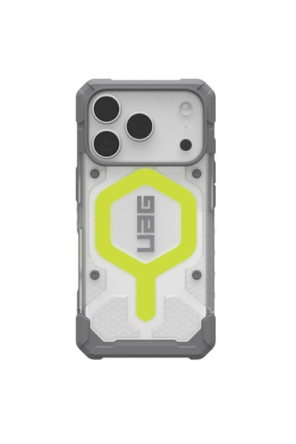 Θήκη Pathfinder Διαφανής MagSafe iPhone 17 Pro Ενεργή Νέον Λάμψη