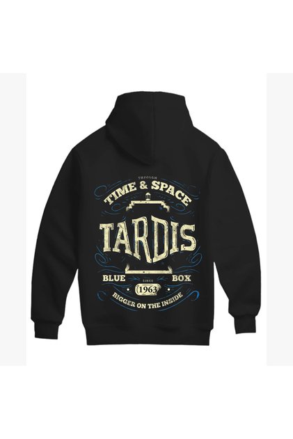 Φούτερ με κουκούλα από βαμβάκι με θέμα Doctor Who (HOODIE)