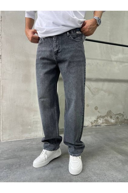 Gray Effect Sn-04 Baggy Jeans