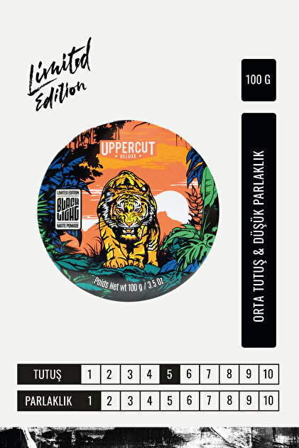 Uppercut Deluxe Blacklight Matte Pomade Limited Edition Wax 100g