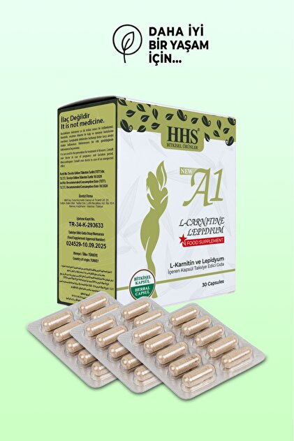 Hhs NEW A1 L-CARNTINE LEPDIUM 30 KAPSÜL BLİSTER
