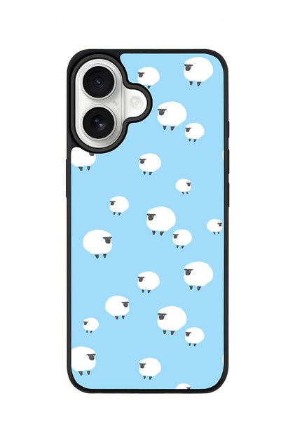 iPhone 17 Case, [Compatible with MagSafe] Slim Magnetic cover Phone Case iPhone 17 -Counting Sheep