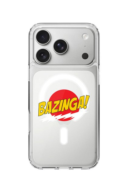 Classic Clear MagSafe Case for iPhone 17 Pro , Hybrid Soft Case Flexible Transparent Cover - Bazinga