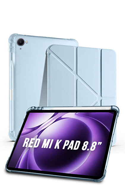 Nezih Case Redmi Pad Mini 8.8 İnç Uyumlu Tri Folding Kalem Bölmeli