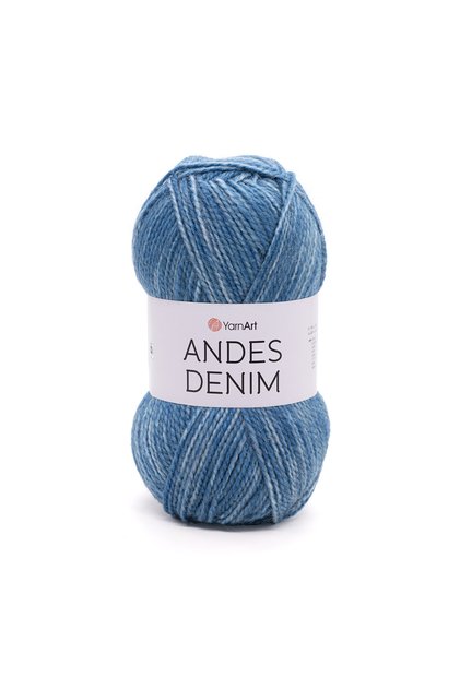 Andes Denim - Knitting Yarn Blue-5101