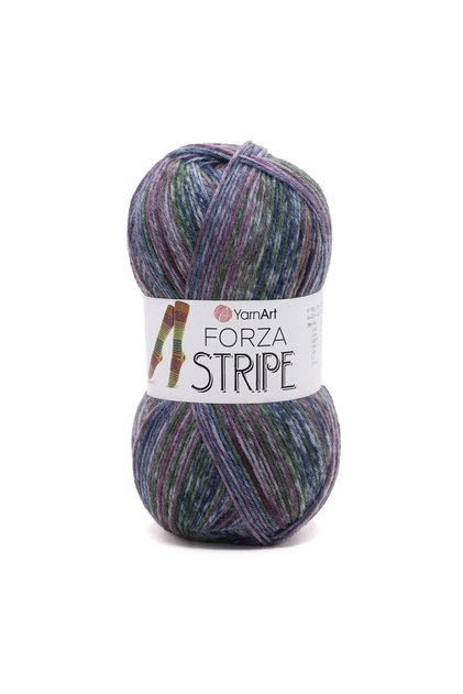 Forza Stripe - Marbleized Knitting Yarn Marbleized-2801