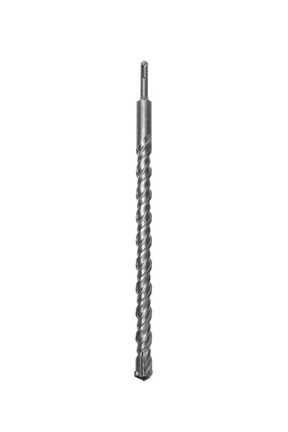 مثقاب مطرقة SDS مقاس 12×400 مم - مثقاب دوار ملتوٍ للخرسانة والبناء والحجر والخشب والمعادن والبولي فينيل كلوريد