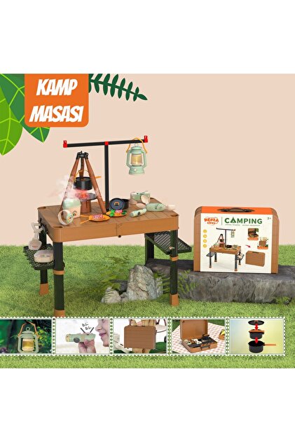 UZUNKAYA HOME Learning Fun Katlanabilir Kamp Masalı Kamp Seti