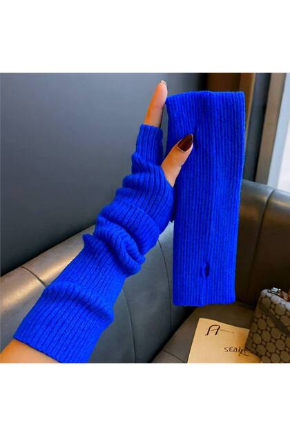 Ribbed Knitwear Sleeve Cover