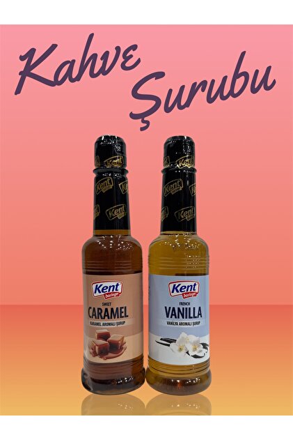 Kent Boringer Karamel - Vanilya Aromalı Kahve Şurubu 2x355ml