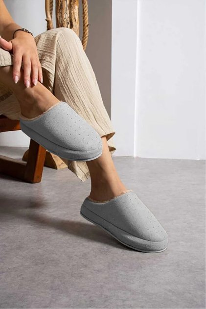 Women's Fur-Lined Stylish Stone-Embroidered Warm-Lined House Slippers Bohça Dowry Slippers