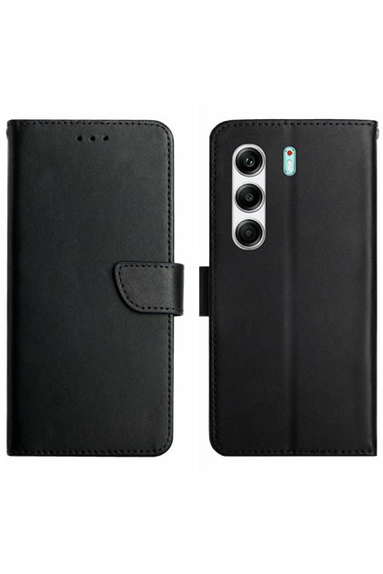 Tecno Camon 40 Pro Leather Flip Case with Card Holder and Stand
