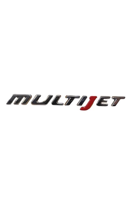 Fiat Linea Doblo Egea Punto Compatible Multijet Badge Emblem Red 2010>
