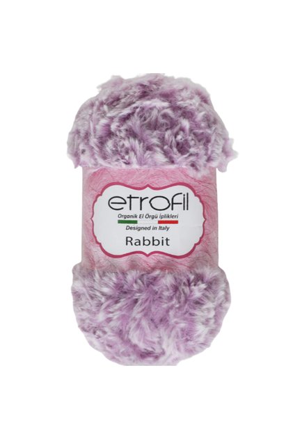Rabbit 100% Polyester – 100 g 65 m Thick Plush Knitting Yarn-70684-1 Pcs