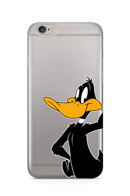 Iphone 6/6S Uyumlu Baskılı Yumuşak Silikon Şeffaf Telefon Kılıfı