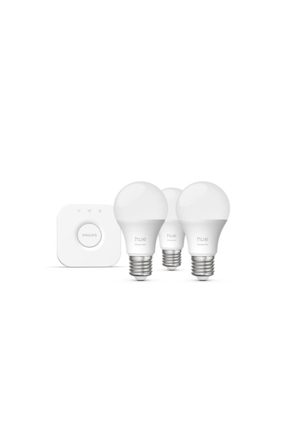 Philips Hue Essential 3'lü E27 Ampul Başlangıç Seti 806 Lumen