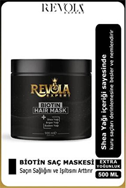 REVOLA EXPERT Biotin Keratin Içerikli Yoğun Bakım Saç Maskesi