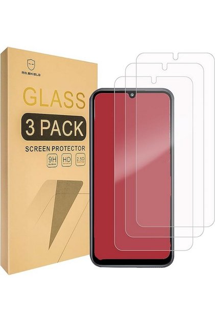 Protector de ecran compatibil cu Samsung Galaxy A35 5G [Sticlă securizată] [3 buc.]