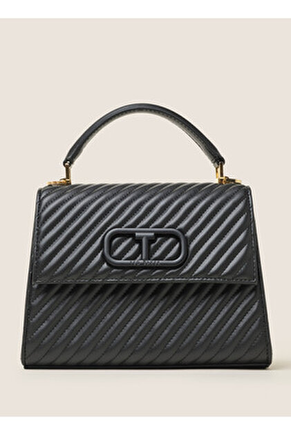V73 Siyah Kadın 15x27x30 cm Omuz Çantası 73BS6UI02001 - Fiyatı