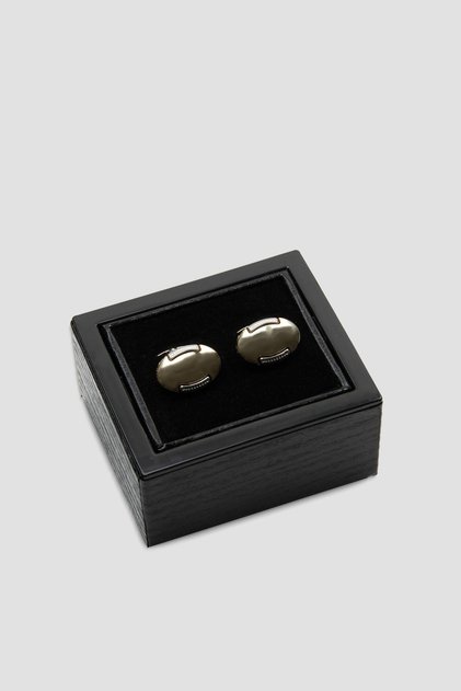 98515 Silver Gold Erkek Kol Düğmesi
