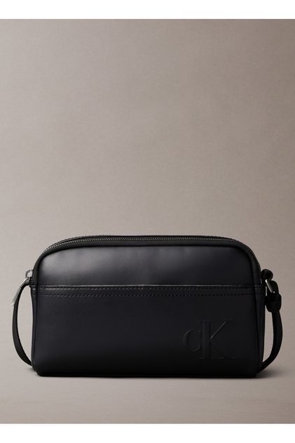 Siyah Erkek Postacı Çantası BOLD CK CAMERA BAG