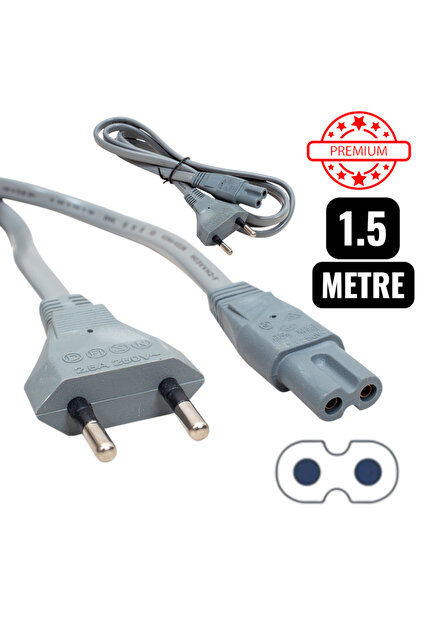 Class Epson Yazıcı Güç Kablosu Ac Power Cord 220 Volt Double
