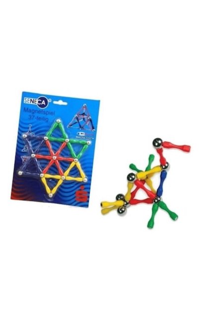 Set de construcție magnetic 3D, 37 de piese – Magnetspiel