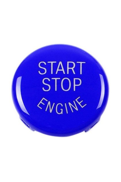 Buton Capac Start Stop BMW E90 E60 E70 E71 E82 E84 E92 E93 E61, Albastru