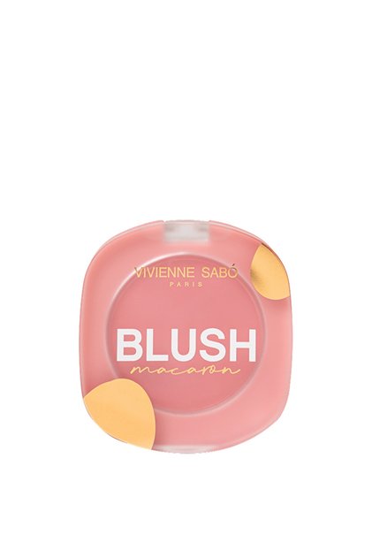 Macaron Matte Blush Blush 02 Cool Pink - Silky Texture & Natural Matte Finish