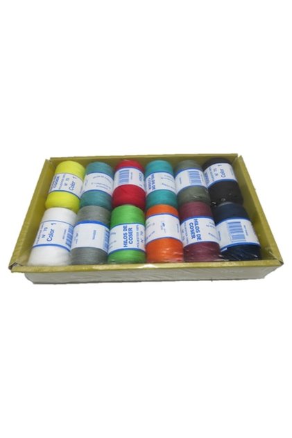 Set de ață de cusut, 12 culori