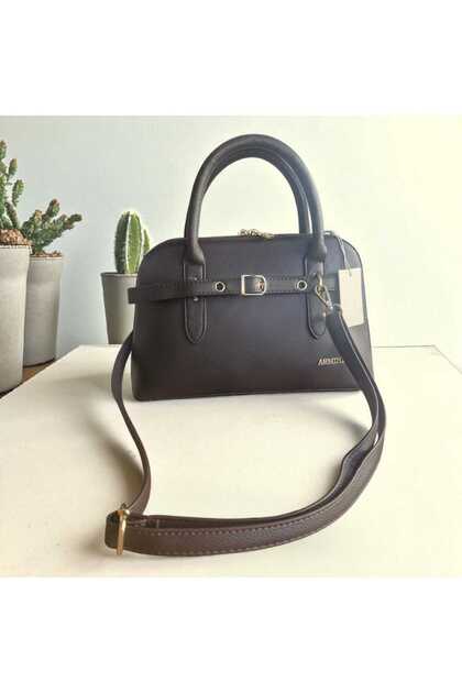 Belt Detailed Vegan Leather Women's Crossbody Bag – Elegant & Versatile 420