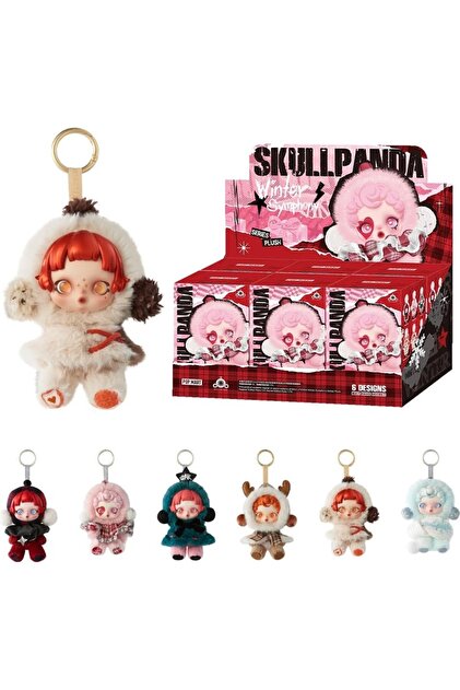 NETAVANTAJ Skullpanda Winter Symphony Serisi Pelüş Figür Sürpriz