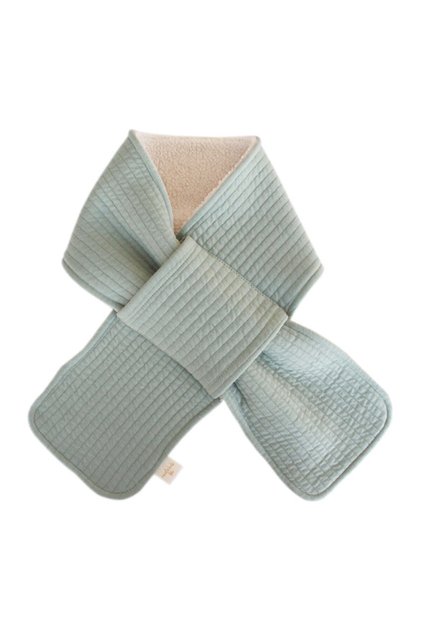 Double-Sided Quilted Scarf (Plush Lined)