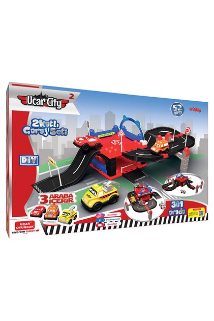 Uçar City 2 Garaj Set 52 Parça