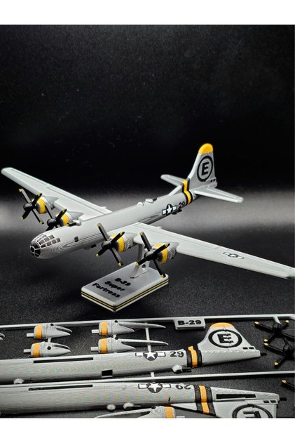B-29 Uçak Maket Kit Kart