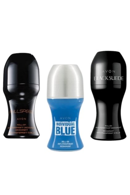 Σετ 3 αντιιδρωτικών roll-on για άνδρες, Avon x 150 ml