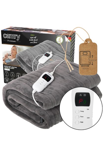 Pătură electrică CR 7434 cu temporizator (1) Super moale
