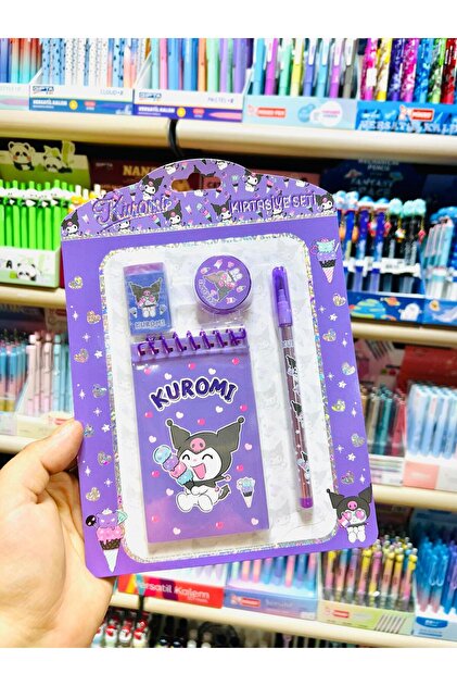 Cryamy まとめセット kuromi Yeni Sezon 4 Parça Kırtasiye Seti - Fiyatı, Yorumları