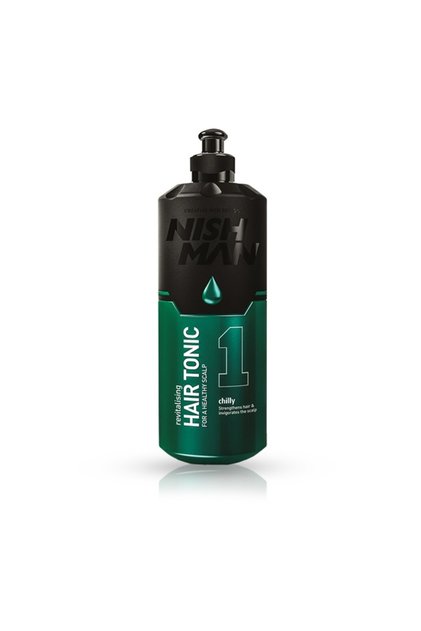 Lotiune tonica mentolata pentru scalp, Nish Man Chilly 01, 400 ml