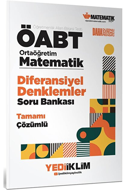 Yediiklim Yayınları ÖABT Ortaöğretim Matematik Öğretmenliği
